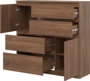 BogFran Komoda duża z szufladami dąb Castello REMI RM06 3