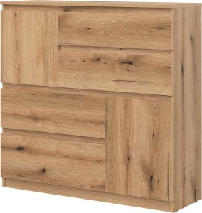 BogFran Komoda duża z szufladami dąb Evoke REMI RM06 2