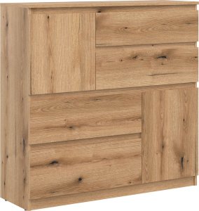 BogFran Komoda duża z szufladami dąb Evoke REMI RM06 6