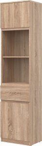 BogFran Szafka L/P wąska Regał Słupek dąb Sonoma REMI RM08 2