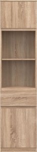 BogFran Szafka L/P wąska Regał Słupek dąb Sonoma REMI RM08 4