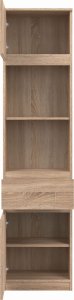 BogFran Szafka L/P wąska Regał Słupek dąb Sonoma REMI RM08 5