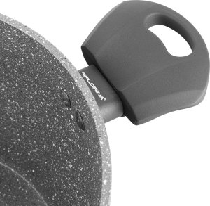 Florina Garnek kamienny z pokrywką na indukcję i gaz Florina Lava Stone 1,6 l 18 cm szary 4