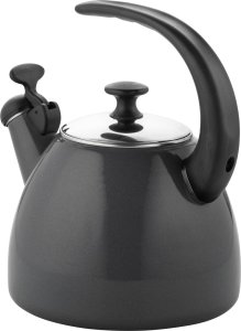 Florina Czajnik emaliowany Florina Aperto szary 2,2 l 3