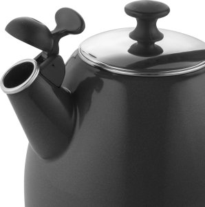 Florina Czajnik emaliowany Florina Aperto szary 2,2 l 4