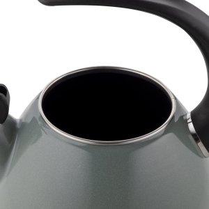 Florina Czajnik emaliowany Florina Aperto zielono-szary 2,2 l 5