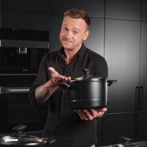 Florina Garnek niski aluminiowy Florina Delux by Mateusz Gessler 28 cm 3,5 l 3