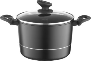 Florina Garnek wysoki aluminiowy Florina Delux by Mateusz Gessler 22 cm 5 l 2