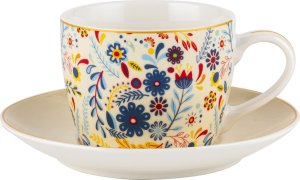 Florina Filiżanka ze spodkiem porcelanowa Florina Ville 230 ml 1