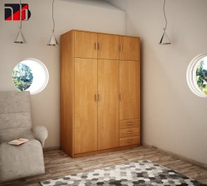 Bestseller Szafa Dwudrzwiowa Sz03 Olcha 193x127x55 cm 3