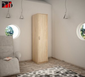 Bestseller Szafa Słupek Sz07 Dąb Sonoma 55x45x193 cm 3