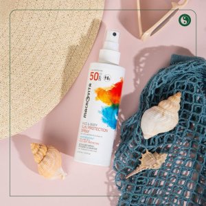 Macrovita spray do opalania twarzy i ciała SPF50 bio-aloes, panthenol i bio-oliwa 200ml 2