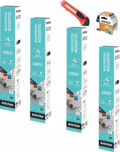 Arbiton Podkład polistyrenowy Arbiton Multiprotec Acoustic 3w1 12