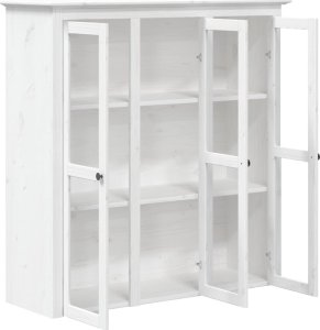 vidaXL vidaXL Kredens BODO, biały, 115,5x43x200,5 cm, lite drewno sosnowe 5