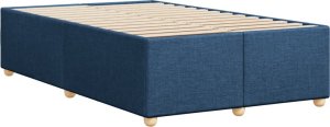 vidaXL vidaXL Rama łóżka, niebieska, 120x200 cm, obita tkaniną 6