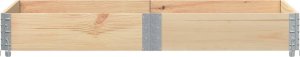 vidaXL vidaXL Donica ogrodowa, 150x100 cm, lite drewno sosnowe 3