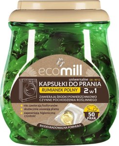 Mill Kapsułki do prania ECOMILL Rumianek Polny Uniwersalne 2w1 50 szt 1