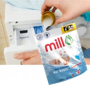 Mill Kapsułki do prania MILL Professional Baby dla dzieci 30 szt 3
