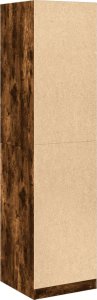 vidaXL vidaXL Szafa, przydymiony dąb, 50x50x200 cm, materiał drewnopochodny 6
