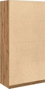 vidaXL vidaXL Szafa, dąb artisan, 100x50x200 cm, materiał drewnopochodny 6