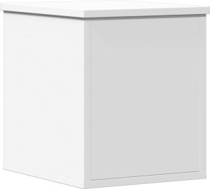 vidaXL vidaXL Skrzynia, biała, 30x35x35 cm, materiał drewnopochodny 2