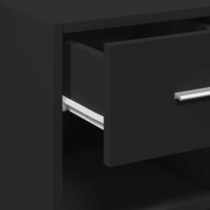 vidaXL Szafka czarna 45x42,5x93 cm 8