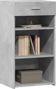 vidaXL Szafka, szarość betonu, 50x42,5x93 cm 3