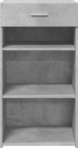 vidaXL Szafka, szarość betonu, 50x42,5x93 cm 4