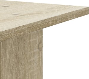 vidaXL Podstawki pod głośniki, 2 szt., dąb sonoma, 30x30x80 cm 7