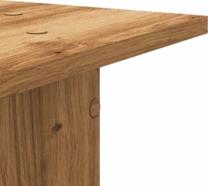 vidaXL Podstawki pod głośniki, 2 szt., dąb artisan, 30x30x80 cm 7