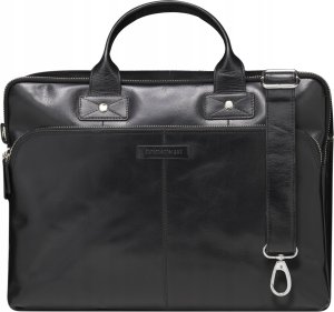 Torba dbramante Kronborg - 16" (2nd Gen) - Full grain leather bag for notebook until 16" - Black 1