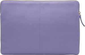 Torba dbramante Paris - Pebbled full-grain leather sleeve for Laptop 15''/MacBook Pro 16" 2016 - Daybreak Purple 5