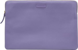 Torba dbramante Paris - Pebbled full-grain leather sleeve for Laptop 15''/MacBook Pro 16" 2016 - Daybreak Purple 6