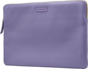 Torba dbramante Paris - Pebbled full-grain leather sleeve for Laptop 15''/MacBook Pro 16" 2016 - Daybreak Purple 7