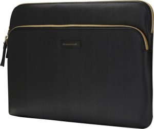 Torba dbramante Paris+ Pebbled full-grain leather sleeve for MacBook Pro 14'' and 14'' Laptop - Night Black 6