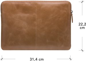 Torba dbramante Pro - Full-grain leather sleeve for MacBook Pro (2020) / Air 13� (2020) - Tan (2nd Gen) 21