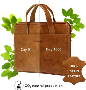 Torba dbramante Pro - Full-grain leather sleeve for MacBook Pro (2020) / Air 13� (2020) - Tan (2nd Gen) 33