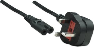 Kabel zasilający OWC 1.0M (39") C7 2-Pin Power Cord with Type G Wall Plug 3
