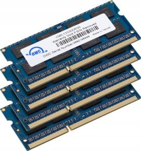 Pamięć dedykowana OWC 16.0GB (4 x 4GB) PC3-10600 DDR3 1333MHz SO-DIMM 204 Pin CL9 SO-DIMM Memory Upgrade Kit 1