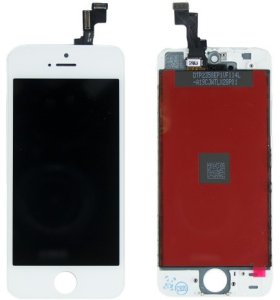 Renov8 Wyświetlacz LCD + ekran dotykowy do iPhone 5s - biały (wyświetlacz klasy AAA+ OEM) 1
