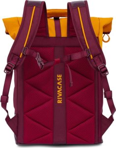 Plecak turystyczny RivaCase Dijon - 25L Laptop backpack 15.6" - Burgundy red 3