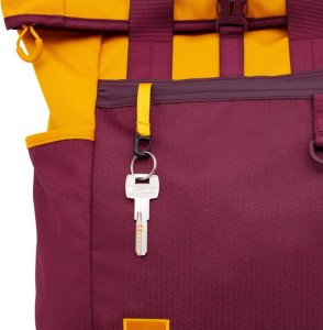 Plecak turystyczny RivaCase Dijon - 25L Laptop backpack 15.6" - Burgundy red 7