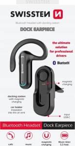 Słuchawki Swissten Bluetooth Headset Dock Earpiece 4