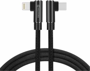 Kabel USB Swissten USB-C - Lightning 1.2 m Czarny (71529900) 2