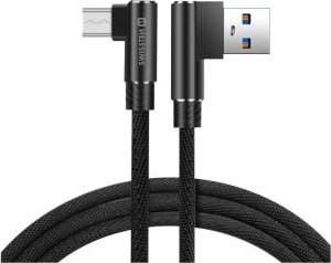 Kabel USB Swissten USB-A - microUSB 1.2 m Czarny (71527500) 3