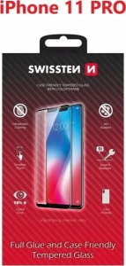 Swissten Glass Color Frame Case-Friendly iPhone 11 Pro - Black 2