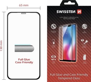 Swissten Glass Color Frame Case-Friendly iPhone 11 Pro - Black 3