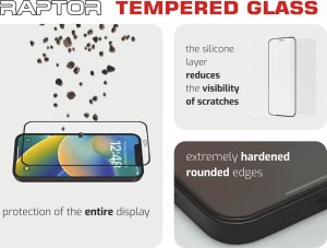 Swissten Raptor Diamond Ultra Clear 3D Tempered Glass for iPhone 15 3