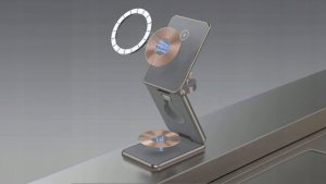 Ładowarka Swissten Wireless Aluminium Charger Al1 Grey (Magsafe Compatible) 4