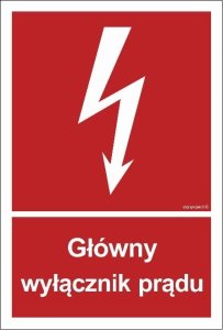 TD Systems Główny Wyłącznik Prądu - Znak Świecący 15X22 Ppoż Signproject Bc008_150X222_Ps 5904937055001 2